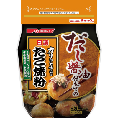 たこやき　36 Nisshin Welna Dashi Shoyu Takoyaki Ko Japanese Octopus Ball Flour