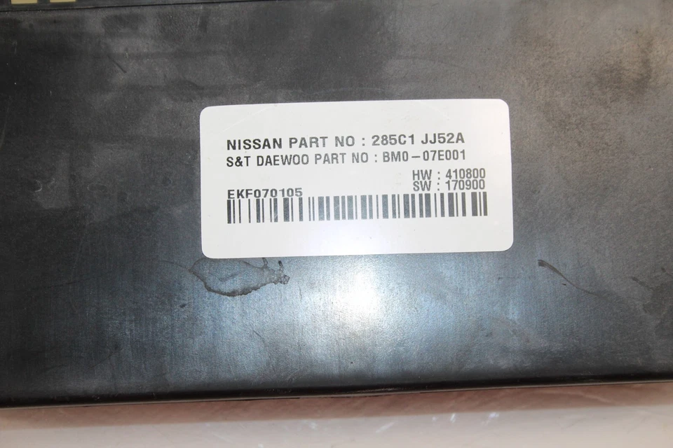 2010 Infiniti G37 Convertible Folding Roof Control Module 285C1JJ52A OEM DO123 - Image 3 of 4