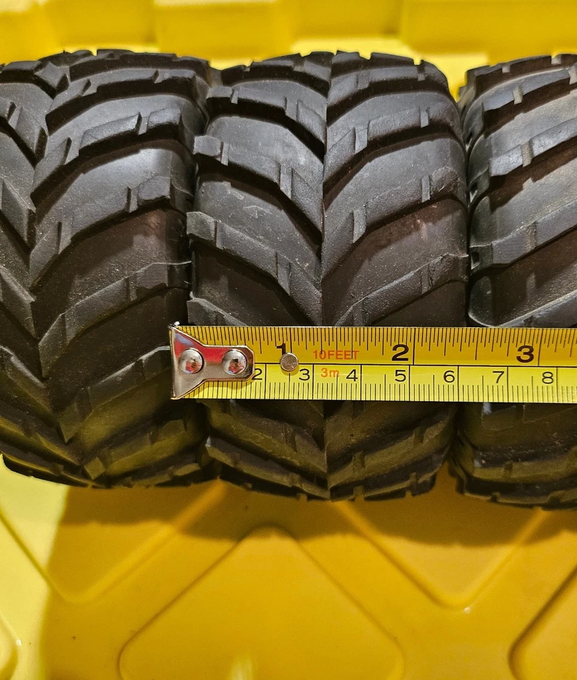 Pro Line Masher 2000 Rc Tires #1074, Rims, 2.5 Wide X 4.5" Diameter All Terrain - Image 3 of 4