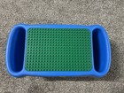 Vintage 1998 Legos Duplo Lap Table Building Blocks Top with Side Storage Bins — photo 2