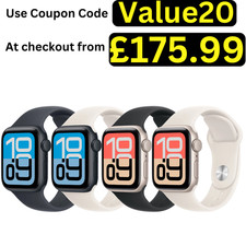 Apple Watch SE 3 Aluminum Cellular 40mm Sports Smartwatch All Colors Pristine A+