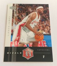 2004 UD Rivals Lebron James card 9 - Cleveland Cavaliers