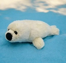 Robbe Seehund 21 cm Cremeweiß Ganz Weich Stofftier Plüsch Kuscheltier
