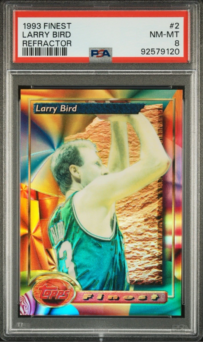 Topps Larry Bird 8 Graded Basketball Sports Trading Cards