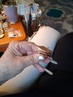 Modernist Geometric Unisex Ring Architectural High-Polished Golden Finish SZ 9 — photo 4