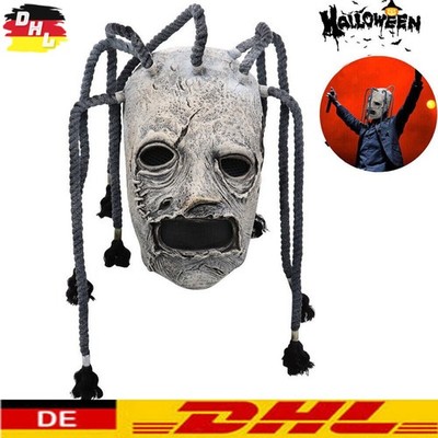 Corey Taylor Maske Latex Dreadlocks Slipknot Maske Halloween Heavy Metal Musik