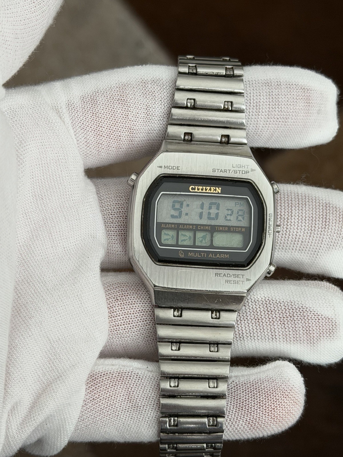 Rare Vintage Citizen Multi Alarm 40-1013 Men’s Digital Sports Watch JDM 1970s