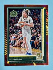 2025 DONRUSS WNBA #53 Seattle Storm, KATIE LOU SAMUELSON RED LAVA /399