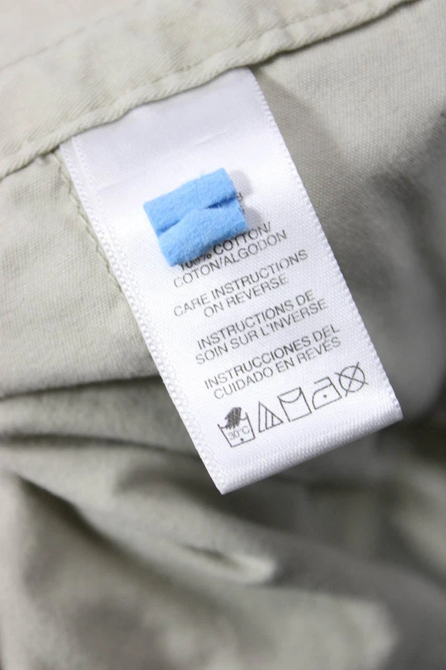 Pantalones Cortos Chinos Michael Michael Kors Unisex Carga Beige 100% Algodón Talla 4 Foto 4 de 4