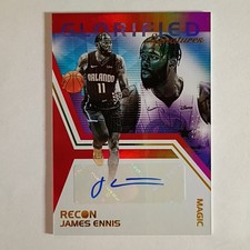 2020-21 Panini Recon #GS-JME James Ennis Glorified AUTO RED /99