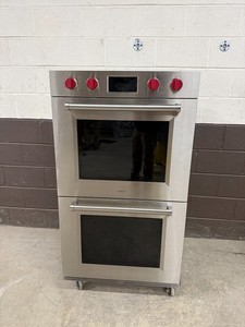 Wolf DO30PM/S/PH- Professional 30" Double Wall Oven M Series Red Knobs