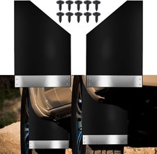Universal Mud Flaps Splash Guards Car Mudguard with Night Reflectors Mudflaps an