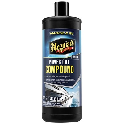 Meguiar's #91 Marine/RV Pro Grade Power Cut Compound - 32oz MEGUIAR'S M9132  Exp