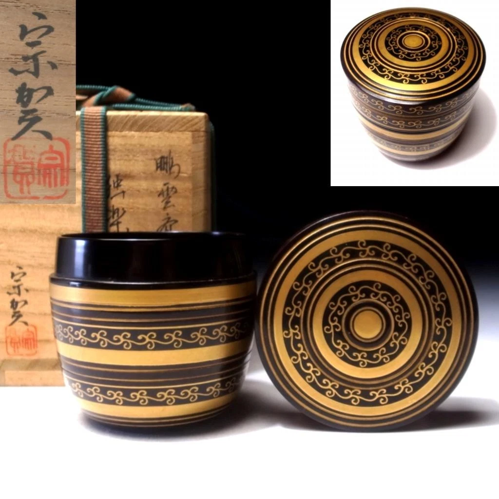 古董日本茶叶罐| eBay