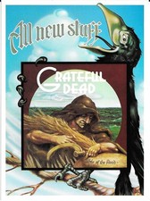 Grateful Dead Wake Of The Flood  Rick Griffin PROMOTIONAL CARD  1973
