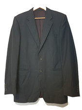 GIEVES & HAWKES JACKET Mens Tailored Dark Navy Blue Suit City 20.5" Across Chest