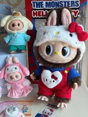 AUTHENTIC THE MONSTERS × HELLO KITTY - VINYL PLUSH DOLL TOY GIFTS