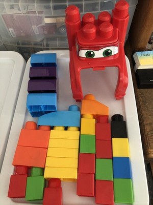 Mega Bloks - Red Truck and 28 blocks