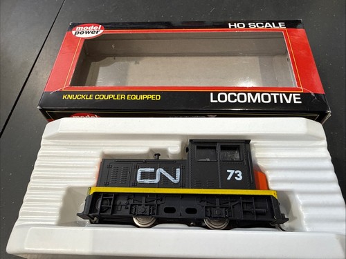 MODEL POWER HO 96673 DDT Plymouth Industrial Switcher - Canadian National #73 | Condition: Used