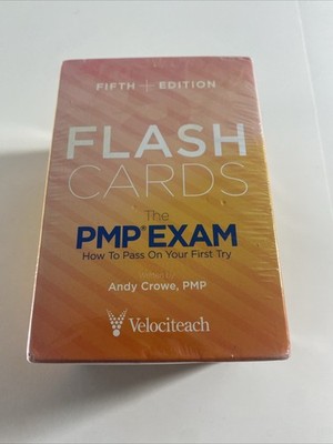 PMP Exam : Flash Cards by Andy Crowe (2013, Cards,Flash Cards)