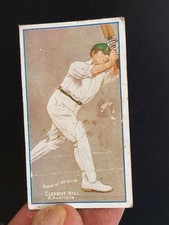 1906 Sniders & Abrahams (Milo) card Clem Hill - Australian Cricketers in Action