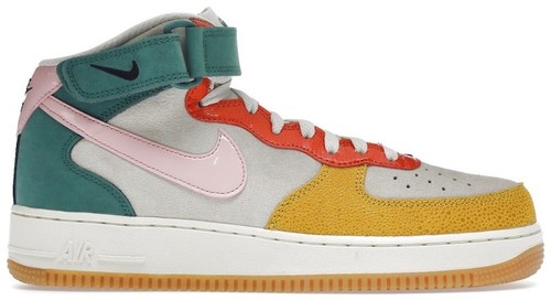 Nike Air Force 1 Mid “Vivid Sulfur and Rush
Orange” Nike Air Force 1 Mid (Vivid Sulfur Rush Orange) Review  main image 4