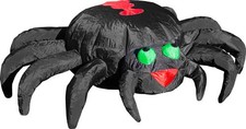 Wiatrówka HQ Bouncing Buddy Spider 126352 czarny 110 x 80 cm