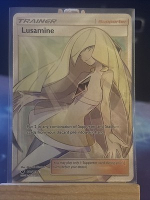 Lusamine (Full Art) 110/111 Sm-Crimson Invasion Holo