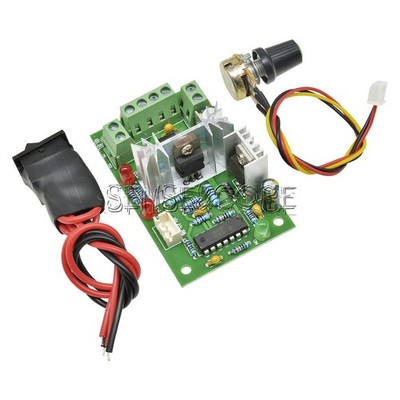 DC 6-30V Reversible PWM Control Forward Reverse Switch Motor Speed Controller