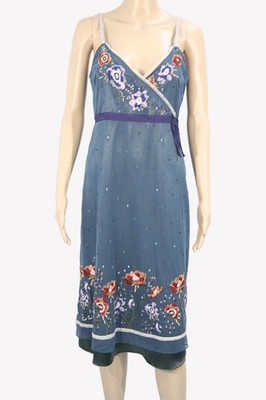 Whistles Damen Kleid Gr. 38 (UK 12) Mehrfarbig Shiftkleid Shirtkleid Dress