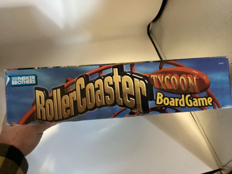 ROLLER COASTER TYCOON Board Game  - Parker Brothers **Missing Pieces** - Image 4 of 4
