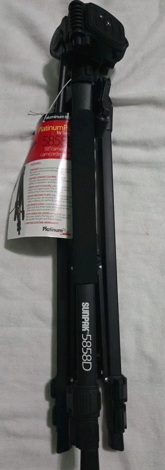 Photo/Video Tripod Sunpak 620-585 5858d (620585) Original Box - Image 2 of 4