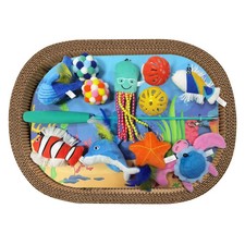 Cama rascadora y juguetes Buddy Buddy Cat, juego de 13 piezas - obtén envío gratuito