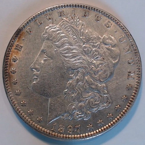 1897 $1 Morgan Silver Dollar
