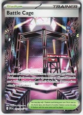 Battle Cage 116/094 Ultra Rare Phantasmal Flames Pokemon Holo Near Mint A008