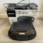 Sony CFD-S50 CD/Cassette-recorder/AMFMRadio/Audio TESTED CLEAN WORKS