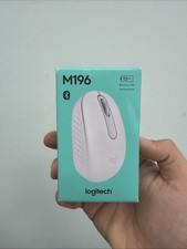 Logitech M196 USB Wireless White Mouse