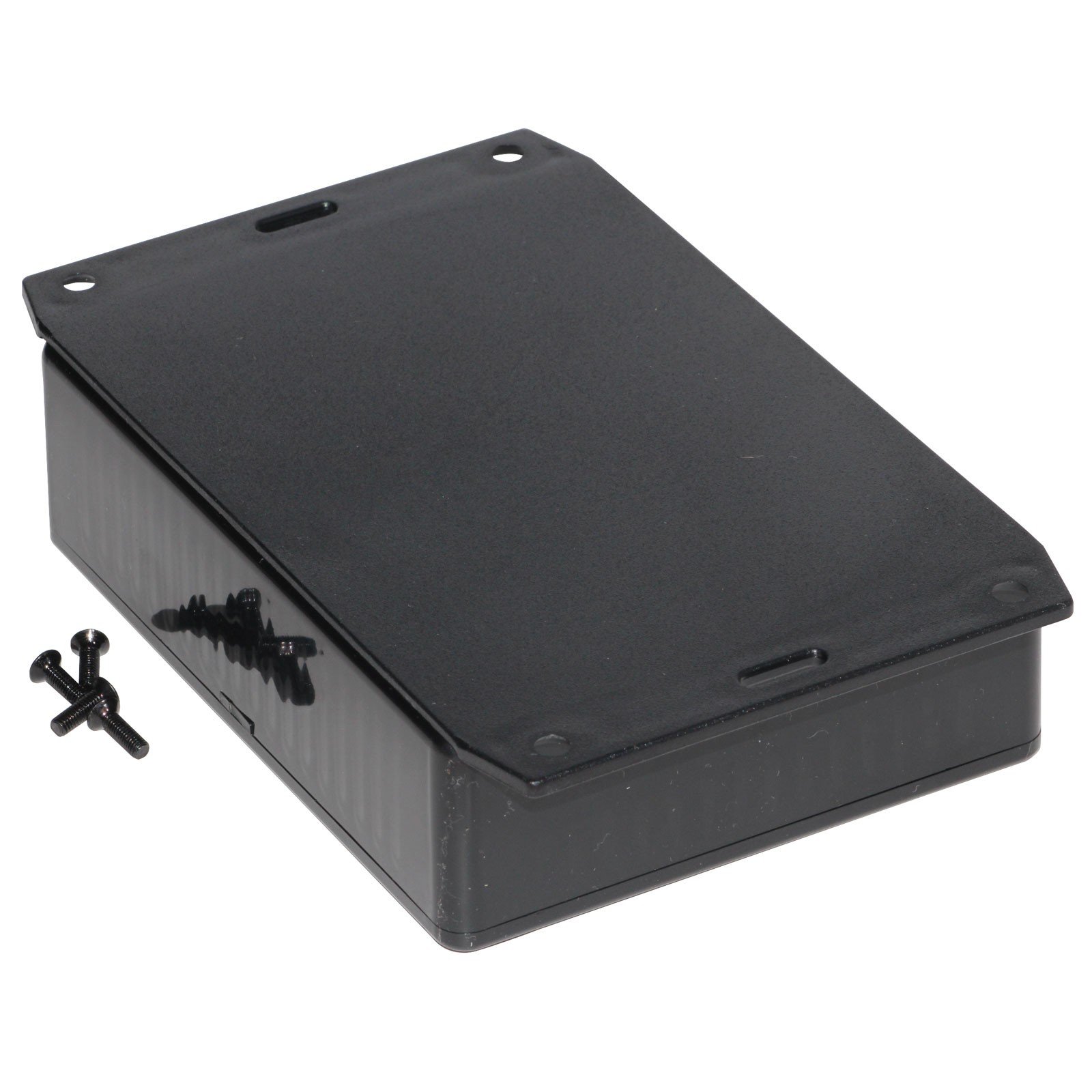 Hammond Multipurpose FRABS Enclosure Flange Base 121 x 94 x 34 Black