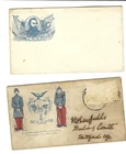 CIVIL WAR PATRIOTIC COVERS
