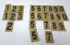 BSA Boy Scout America Beige Green Troop Number Patches Current Official Uniform