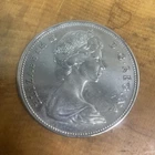 BU 1966 Canada Silver Dollar Queen Elizabeth II Voyager Dollar