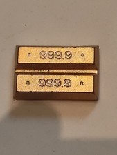 PLAYMOBIL (B4260) WESTERN - Lingot d'Or (Plastique) pour Banque ou Fourgon 3037