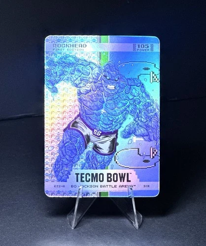 2026 Bo Jackson Battle Arena Tecmo Rockhead Chris Doleman END ZONE ICE FOIL
