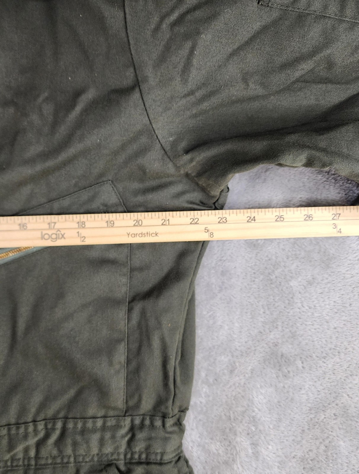 Key Imperial Coveralls Mens 40 Long Green Insulated Quilted Outdoor Workwear VTG