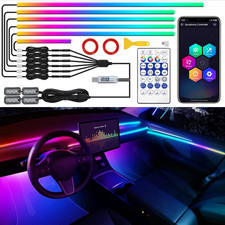 Acrylic Interior Car LED Strip Light with Usb/Type C, Dreamcolor 10 in 1 with 18
