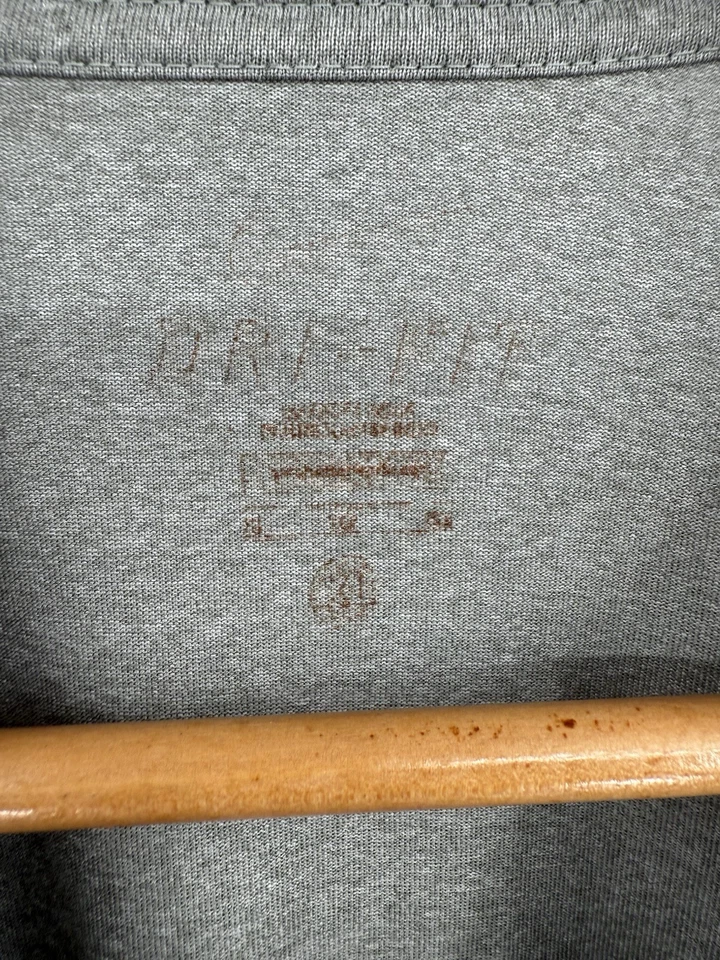 Camiseta de fútbol para hombre Nike Oregon Ducks talla XL gris Dri-Fit Foto 3 de 4