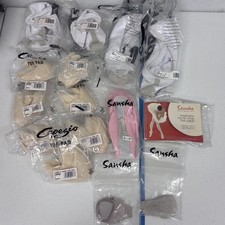 Pointe Vintage Lambswool Toe Pads  Shoe Covers Bundle Lot Ballet Dance 15 Pc