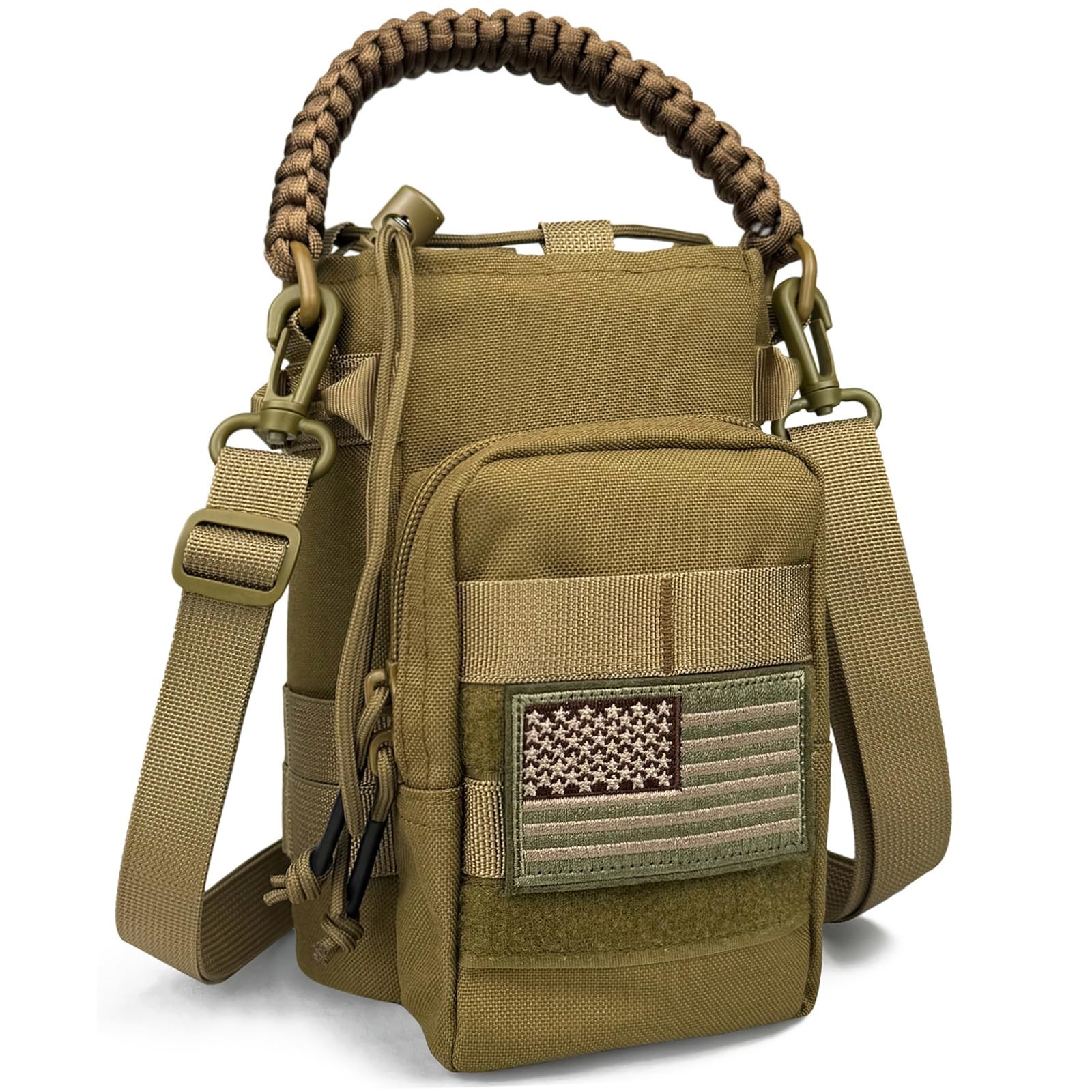 Sleeve - Water Jug Holder With Strap Cross-body Bottle Car..