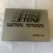 Vintage Metone Electronic Metronome Model 23-F Made In The USA