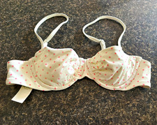 Aerie American Eagle Polka Dot Underwire Bikini Top 34A